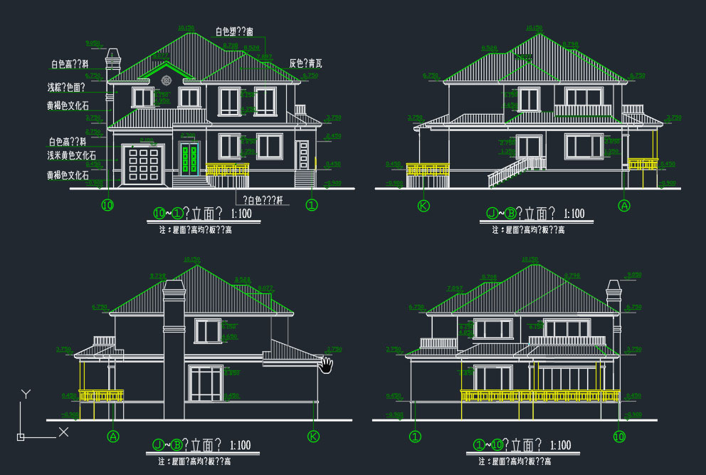 農(nóng)村2層自建房設(shè)計(jì)圖源文件